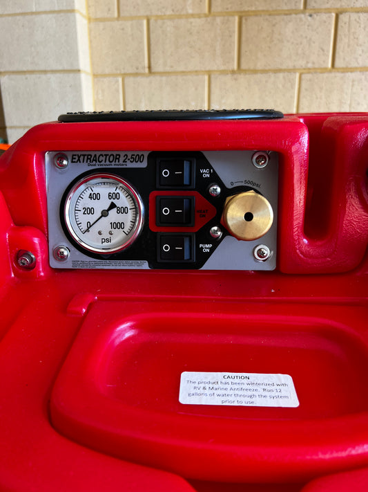 High-Power 500 PSI Instant Heat Carpet Cleaning Extractor (Machine Only)