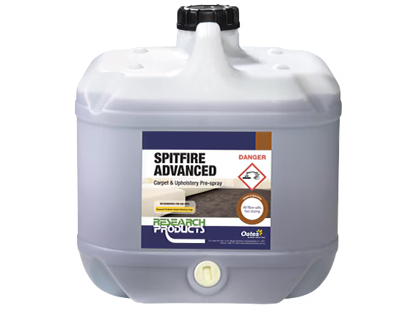 SPITFIRE ADVANCED – Professional Carpet & Upholstery Pre-Spray 15L