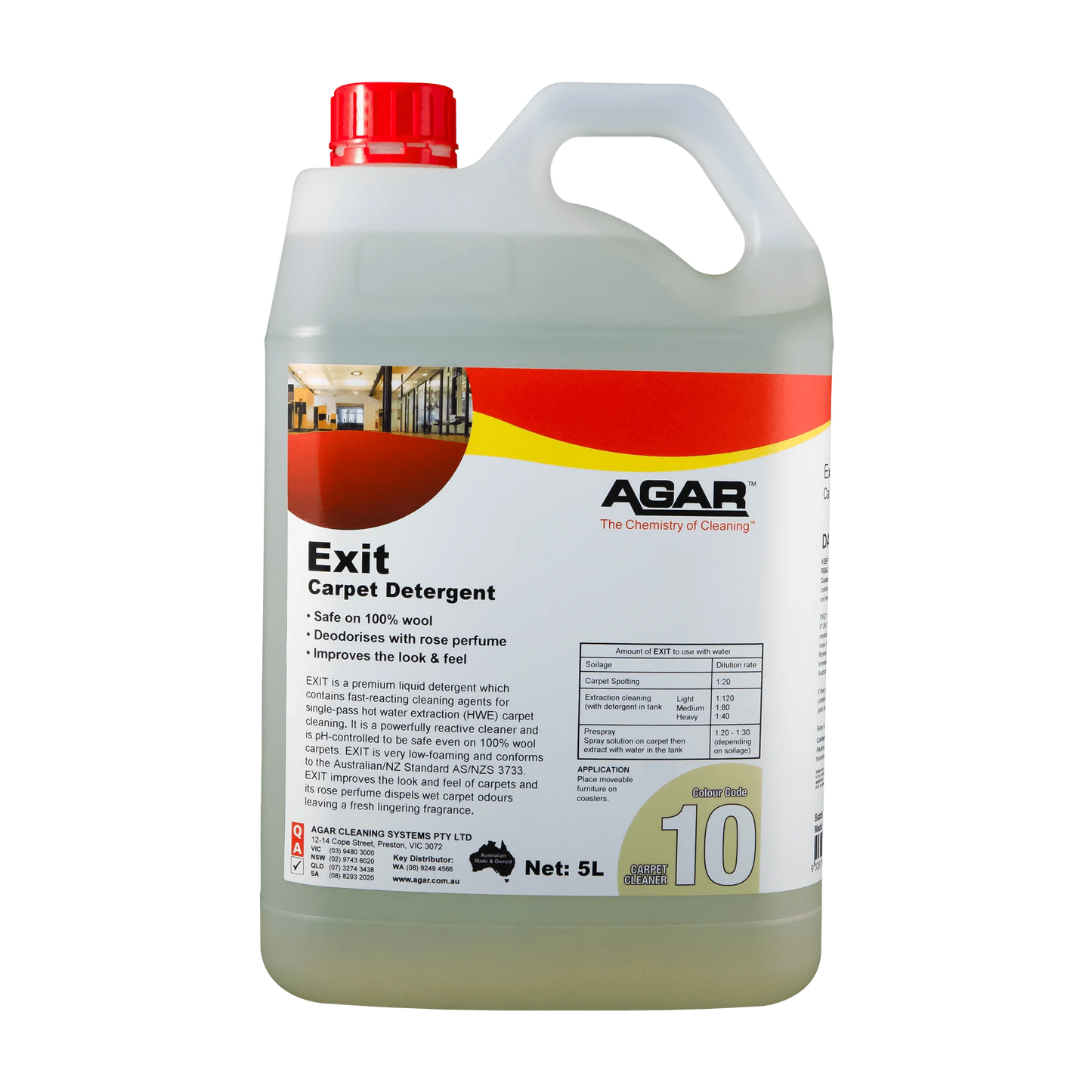 Carpet Cleaning EXIT Chemical