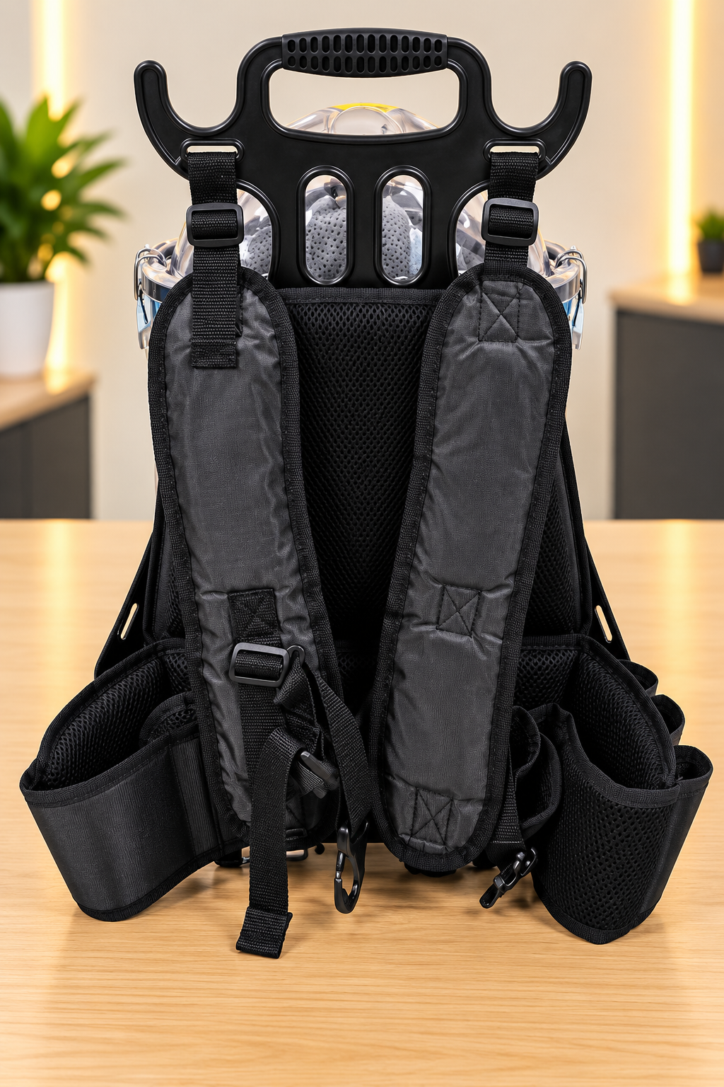 Commercial Backpack Vacuum Cleaner – 1000W | 25kPa | 18m Cable