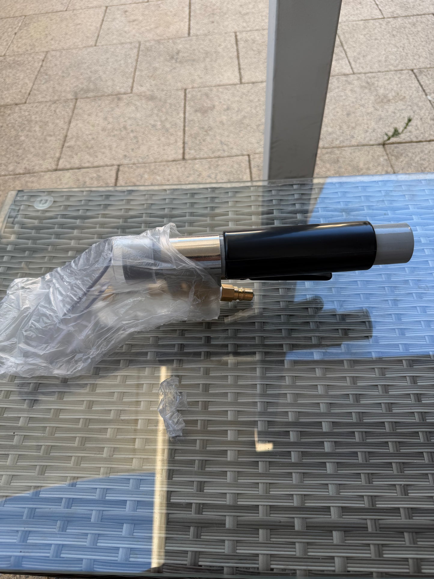 Professional 3.5 inch 500psi Upholstery Tool (Transparent Head and Internal Jets)