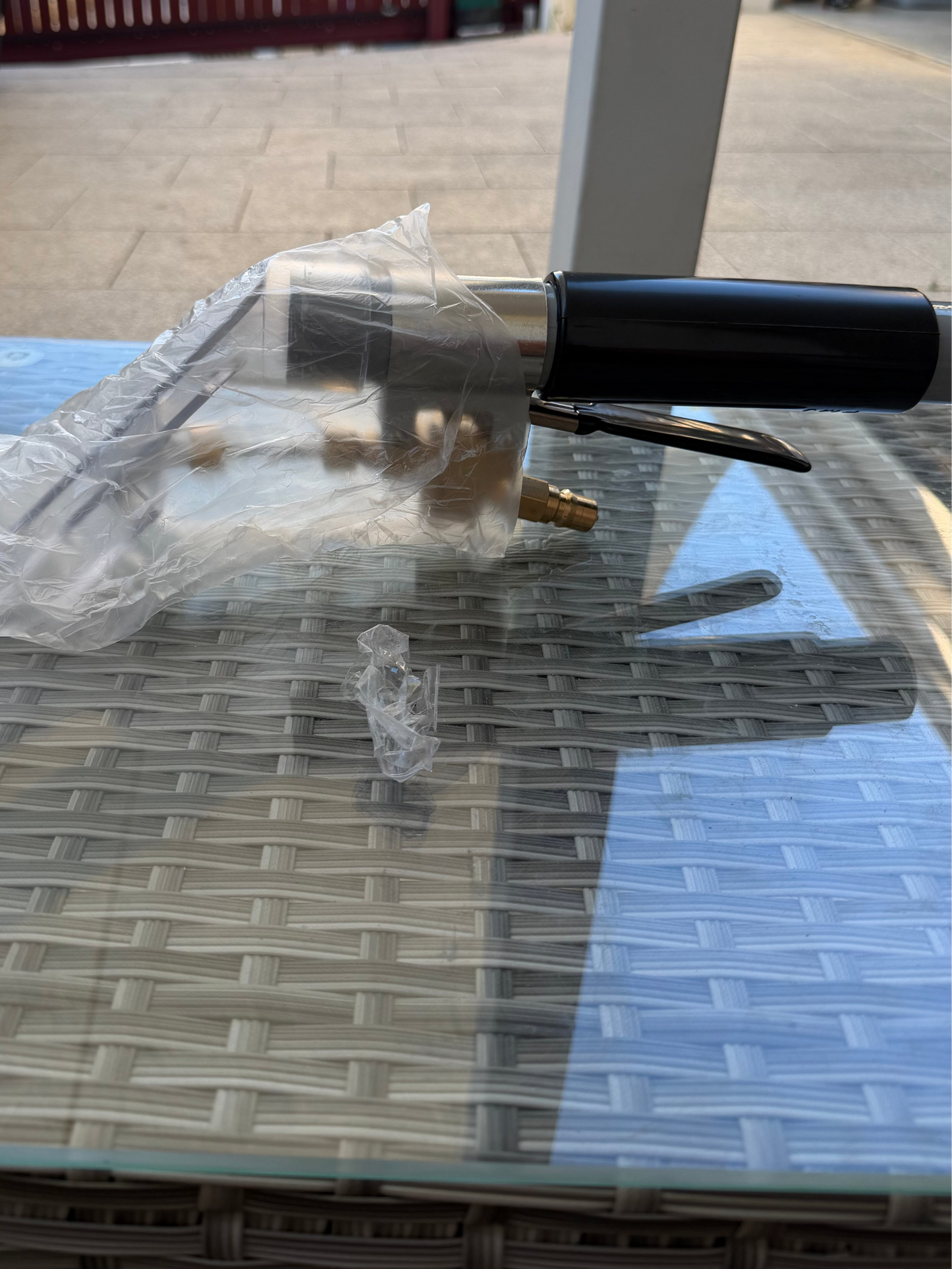 Professional 3.5 inch 500psi Upholstery Tool (Transparent Head and Internal Jets)