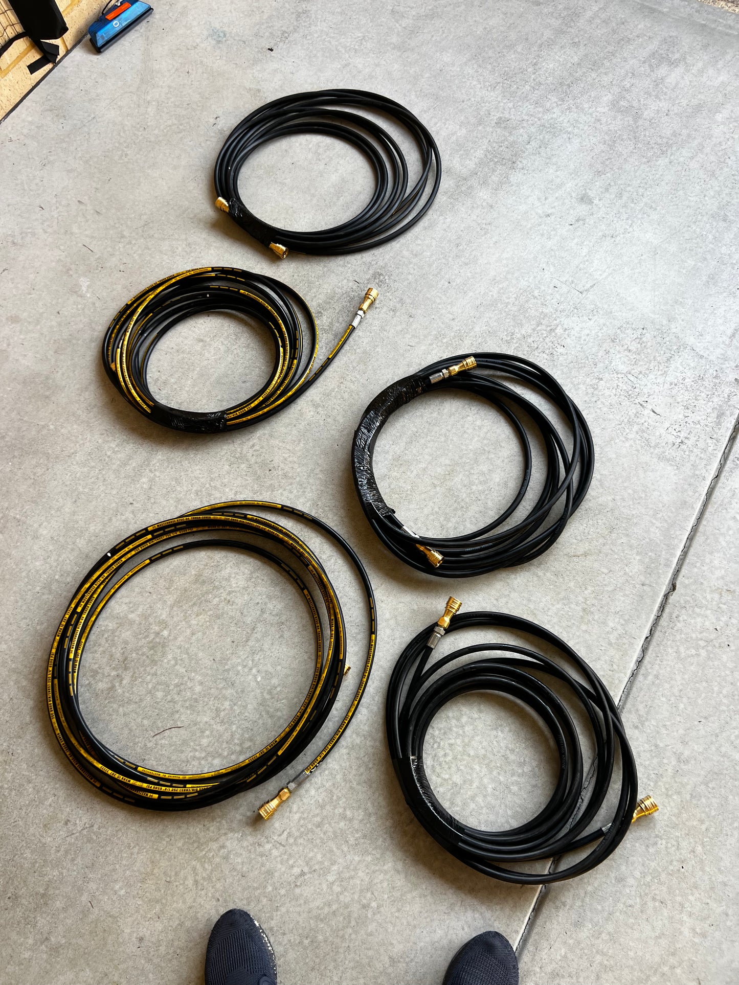 Professional High Quality Pressure Solution Hose 6000 PSI – 10 Metres with Quick Couplings