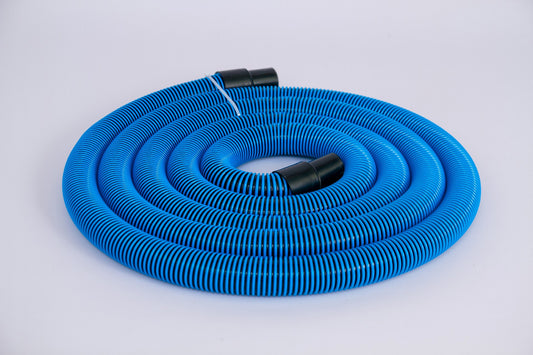 Industrial 1.5” vacuum hose for carpet cleaning. Crush proof G-Vac hose with cuffs, 15m length. Durable, flexible and ideal for extraction machines.
