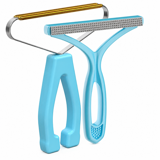 Pet Hair Remover Grooming Kit 2 pcs for Dogs & Cats –  Brush & Deshedding Mitt